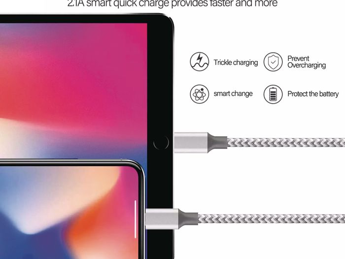 1M/2M/3M USB Lightning Cable For iPhone 7 8 12 13 X 11 Pro Long Charger Charging Fast Lead 1m 2m 3M