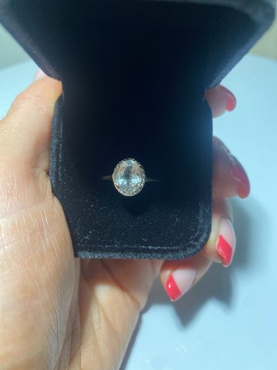 Morganite Ring 9ct Gold