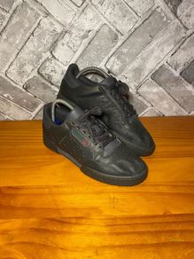 Adidas Calabasas Mens Black Leather Trainers UK6 EUR39