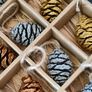 Natural Pinecone Christmas Decorations Image 2