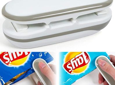 Mini Sealing Machine Mini Portable Sealing Clip Hand Pressure Heat Sealing Machine Food Fruit Snacks Preservation Small Tools