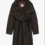 Limited edition Zara puff collar wool blend coat Image 3