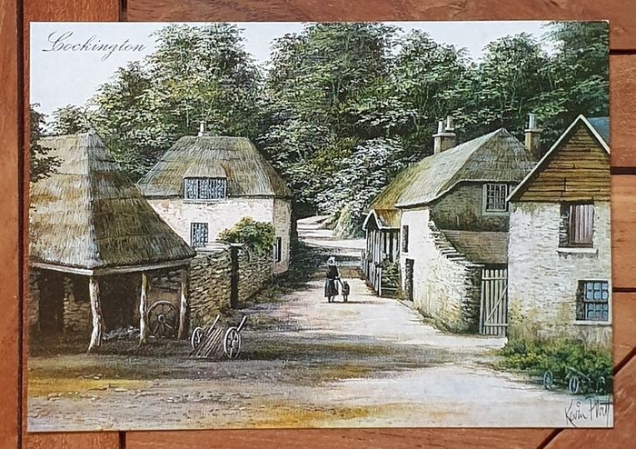 UK Places on Postcards - Drawings & Paintings