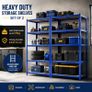 Storage Shelves Set of 2  Heavy Duty Garage Shelving 200 x 100 x 50cm Image 2