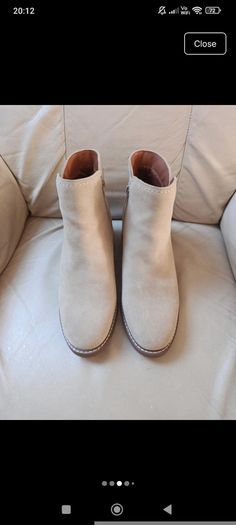 River Island suede beige boots