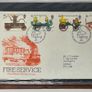 Collection of 38 Stamp First Day Covers, 1872-75 housed in Royal Mail small album with good range and including definitive values plus regionals. 38 images of contents Image 7