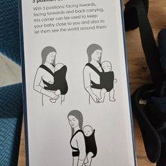 Baby carrier 3 in 1