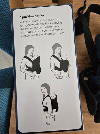 Baby carrier 3 in 1