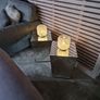 Pair of Glass/mirror table Image 2