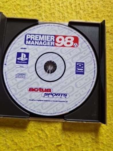 Premier Manager 98 PlayStation1 Ps1 PlayStation2 Ps2 Games Original