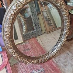 Antique Gold Mirror Heavy
