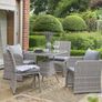 Grey Rattan 2-4 Seat Dining Set Image 3