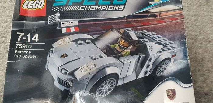 Sealed Lego Speed Champions: Porsche 918 Spyder (75910)