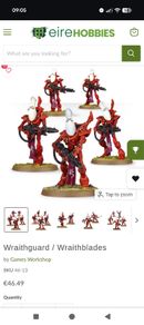 40k Aldeari Wraithguard Warhammer