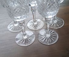 Cavan crystal sherry glasses