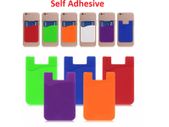 Ultra Slim Self Adhesive Credit Card Holder for Samsung iPhone Nokia