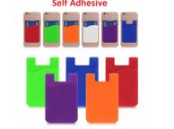 main image for ad Ultra Slim Self Adhesive Credit Card Holder for Samsung iPhone Nokia