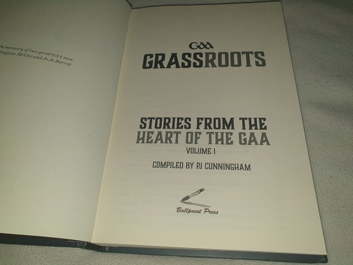 Gaa Grassroots Top Gaa Book For Sale Here