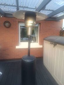Gas patio heater