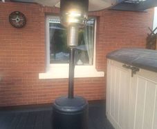 Gas patio heater