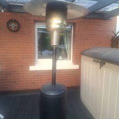 Gas patio heater