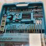 Japanese Makita 18v Combi Drill & 101 Piece Bit Set Image 7