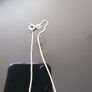 Italian silver /harp necklace 925. Image 4