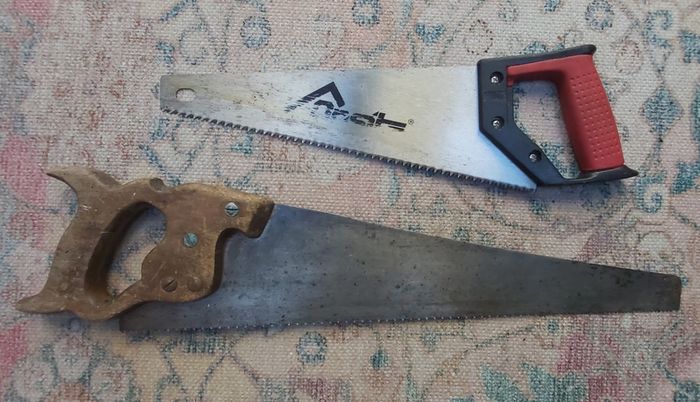 Hand Saws x 2 - For Sale