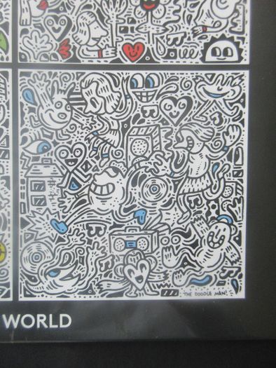 Mr Doodle vinyl art limited edition of 300