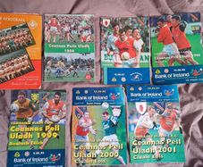 Ulster GAA Programmes X 7