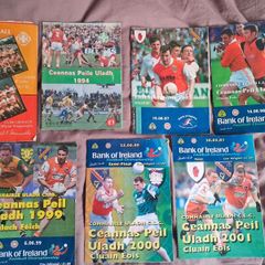 Ulster GAA Programmes X 7
