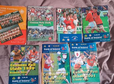 Ulster GAA Programmes X 7