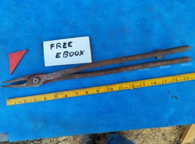 Blacksmiths 18" Tongs