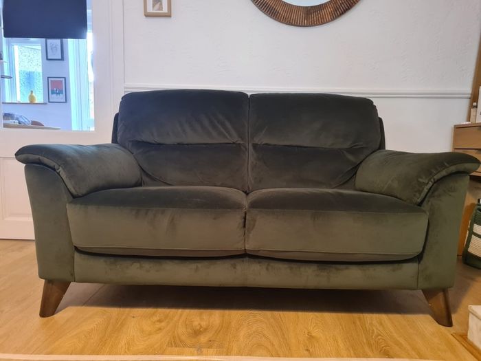 2 seater sofas x 2