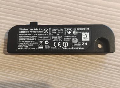 Panasonic Wireless LAN Adaptor (Model: 8010-01620P)