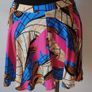 Top shop multicolour African print skater skirt Perfect condition size UK10 EU38 Postage included Image 2