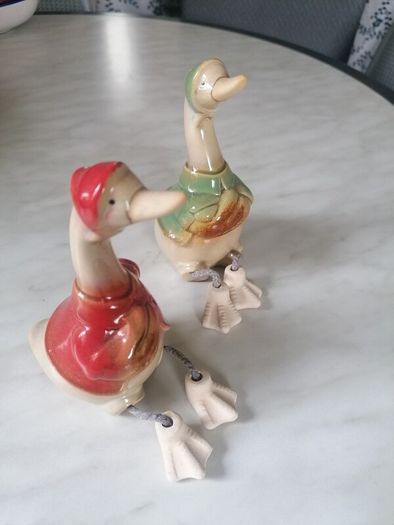 Ceramic Duck Figurines