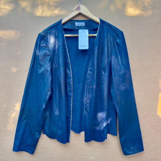 Zapara Womens Navy Jacket