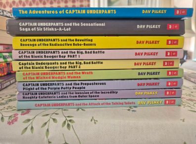 Captain Underpants 9 books