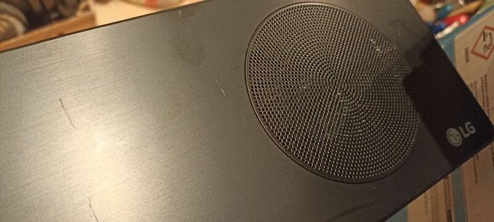 LG Soundbar with Meridian and Wireless Subwoofer