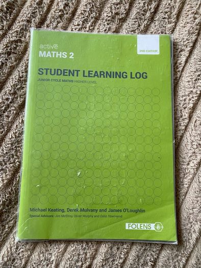 JC Active Maths 2 Textbook and Student Learning Log