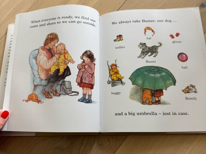 Shirley Hughes book of first words hardcover