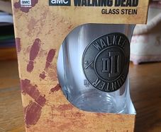 Official The Walking Dead Large Stein Beer Glass Tankard Boxed Gift Amc