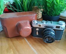 Zorki-6 Serviced Cla'D Refurbished Film Camera with Industar-50 M39 Lens, Refurbished USSR Classic Retro ,650067352