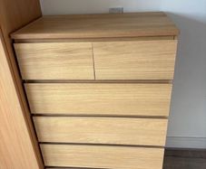 IKEA Malm Chest of 6 Drawers