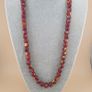 Vintage African Style Beautiful Eyes Glass Beads Strand 22 inches Image 7