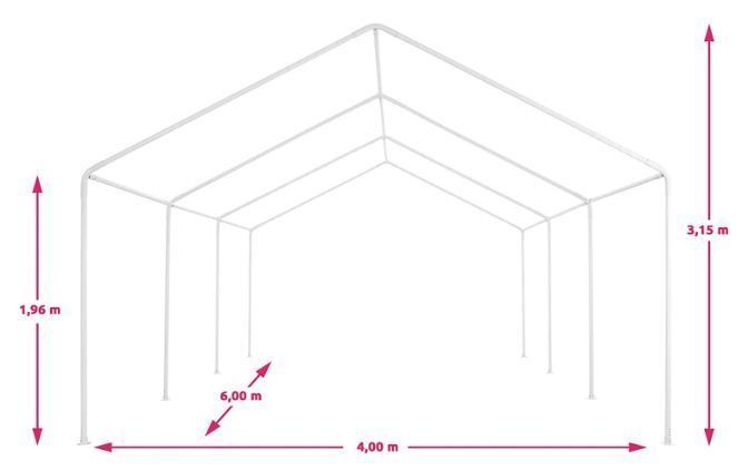 Gazebo 6x4M Heavy Duty Waterproof Outdoor Tent
