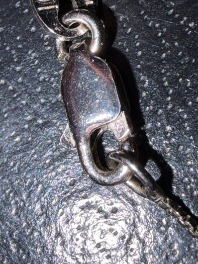 silver necklace