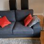 IKEA kivik 3 seats and 2 seats sofa in dark grey Image 2