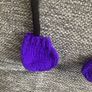 Hand knit pumpkin Image 4